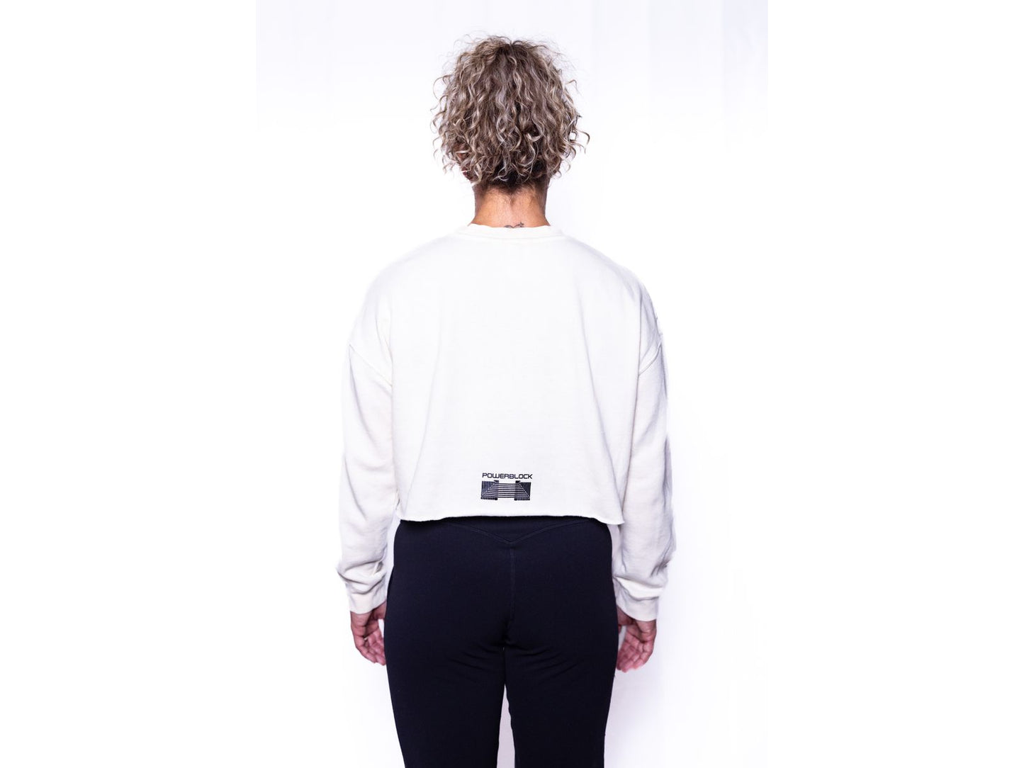 Women's Crop Crewneck Sweatshirt