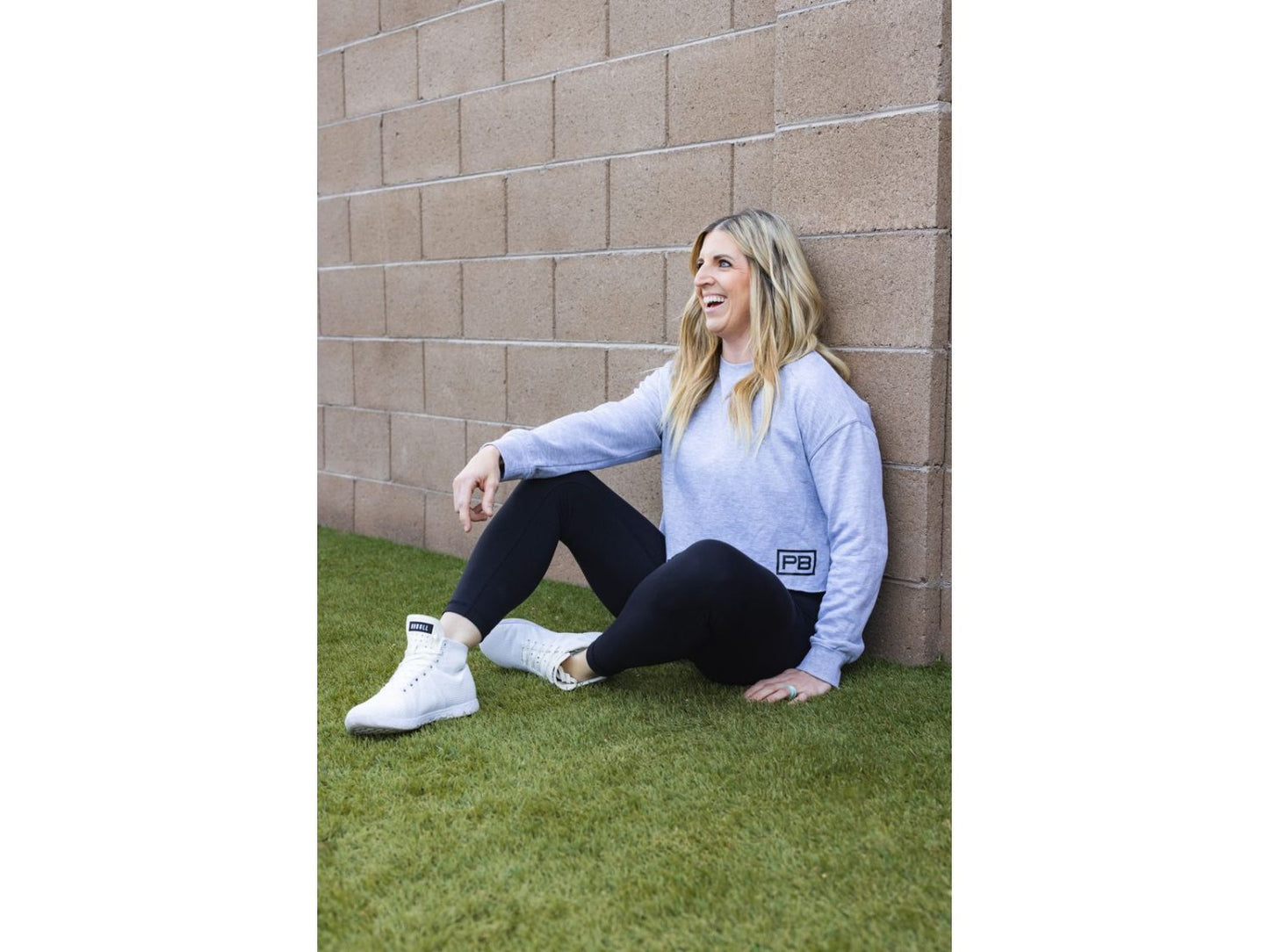 Women's Crop Crewneck Sweatshirt
