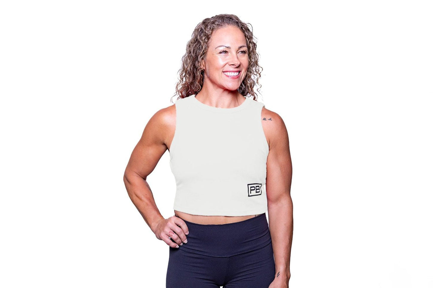 Women's Crop Muscle Tank
