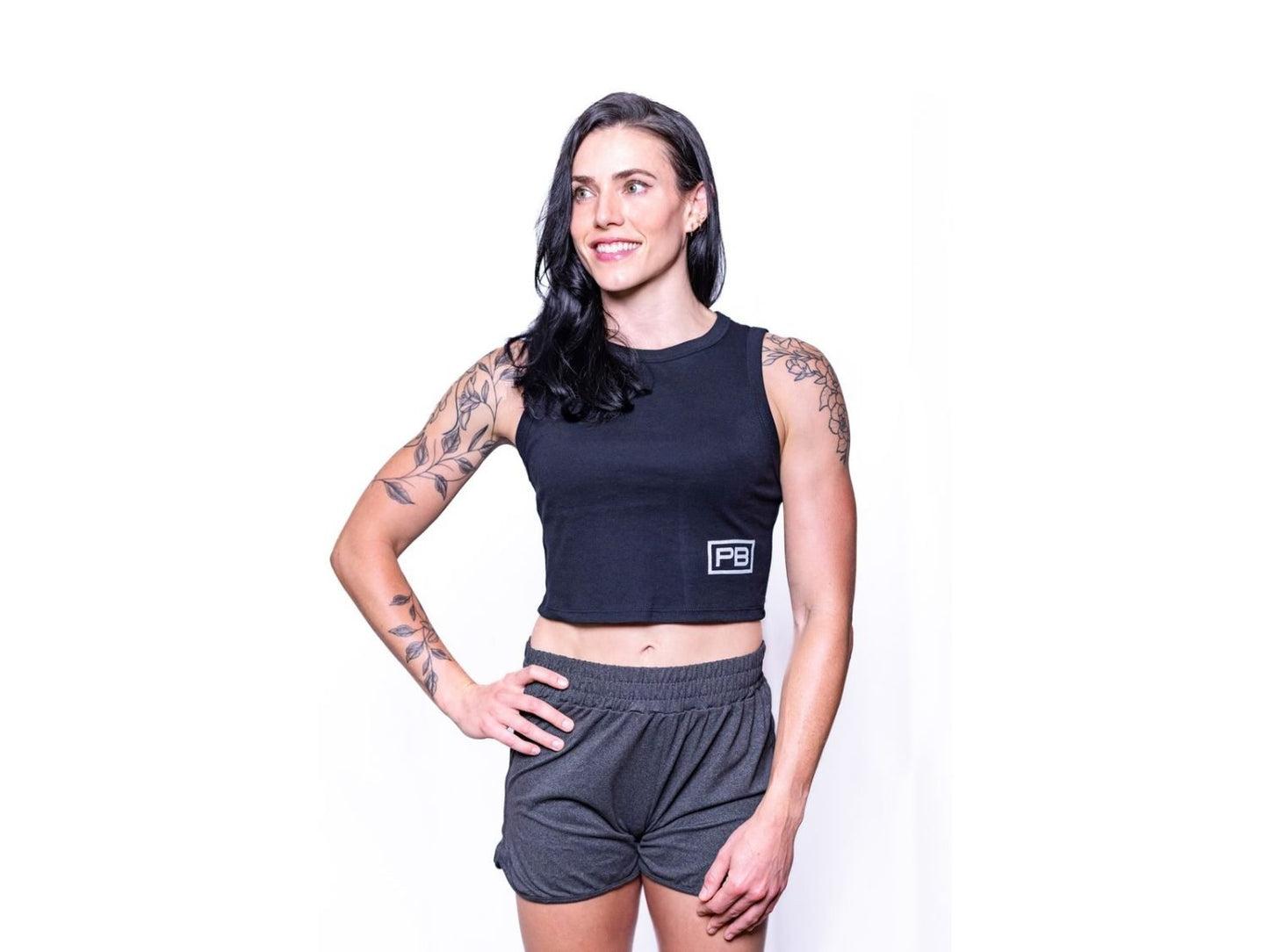Women's Crop Muscle Tank